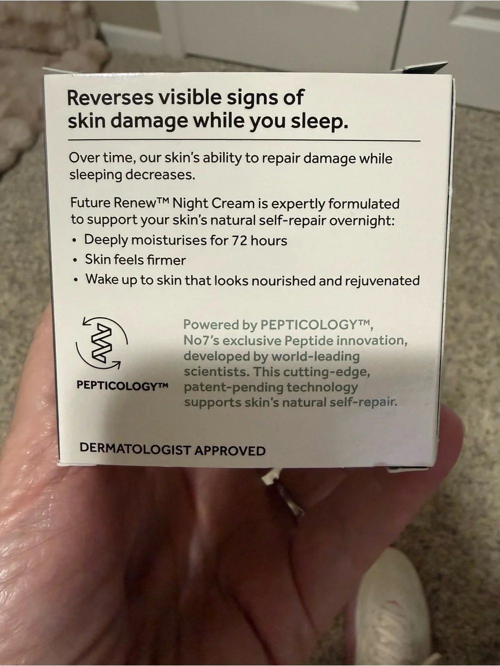 New in package No 7 future renew night cream Damage Reversal
